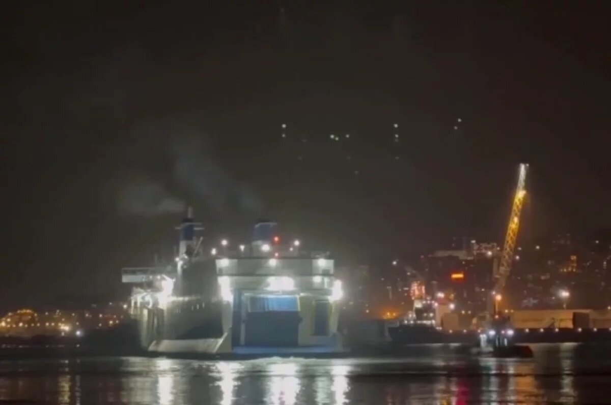    Первый за 14 лет паром из Турции не пустили в порт Сочи