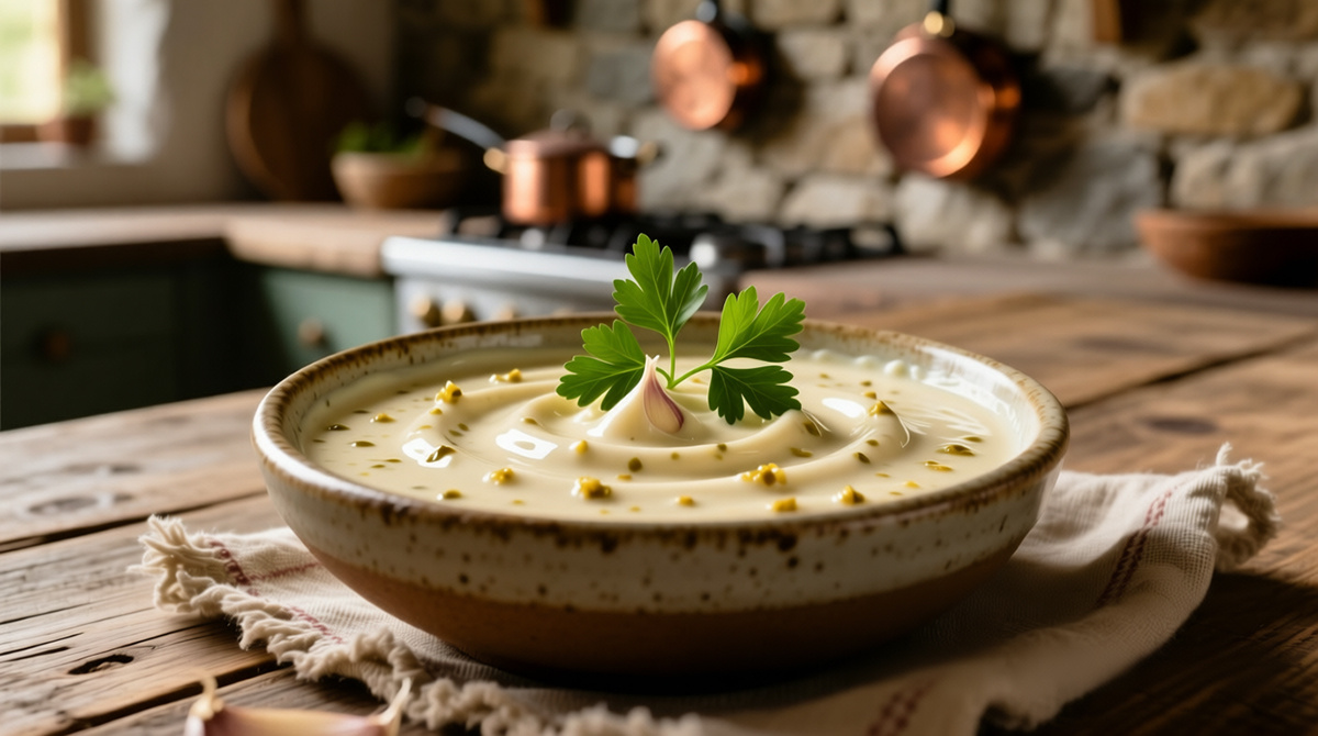 Чесночно-сливочный маринад