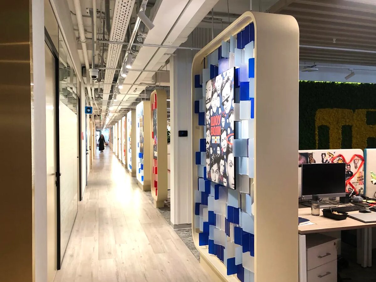 Бюро "ОфисПроект". Новый дизайн офиса ТНТ.