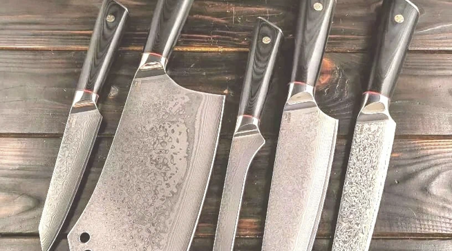 Красивые кухонные ножи