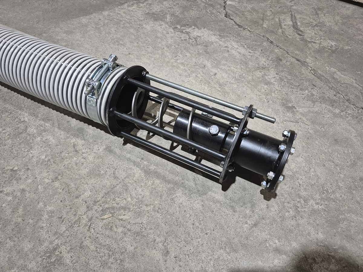 Гибкий шнек для сыпучих грузов