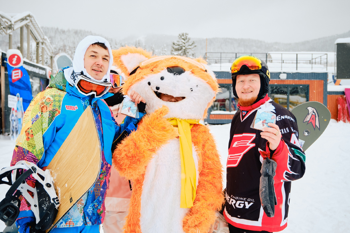 Лисёнок на Секторе Е в Шерегеше