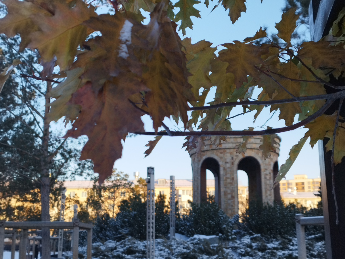 Вчера было солнечно. Парк Ангелов. Фото из личного архива автора