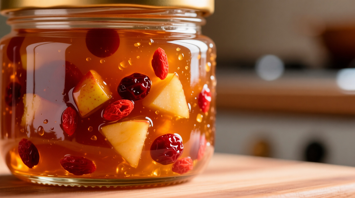 Яблочно-облепиховое варенье