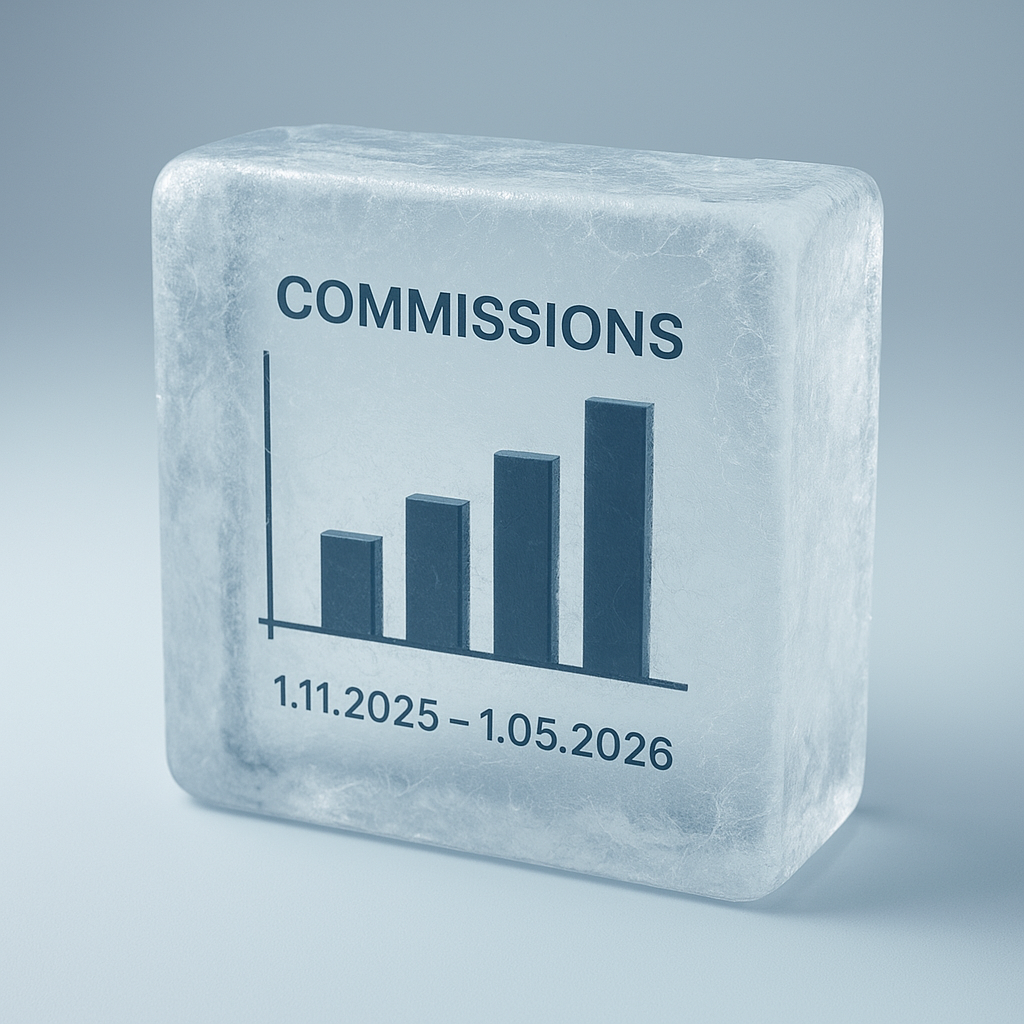 Заморозка комиссий