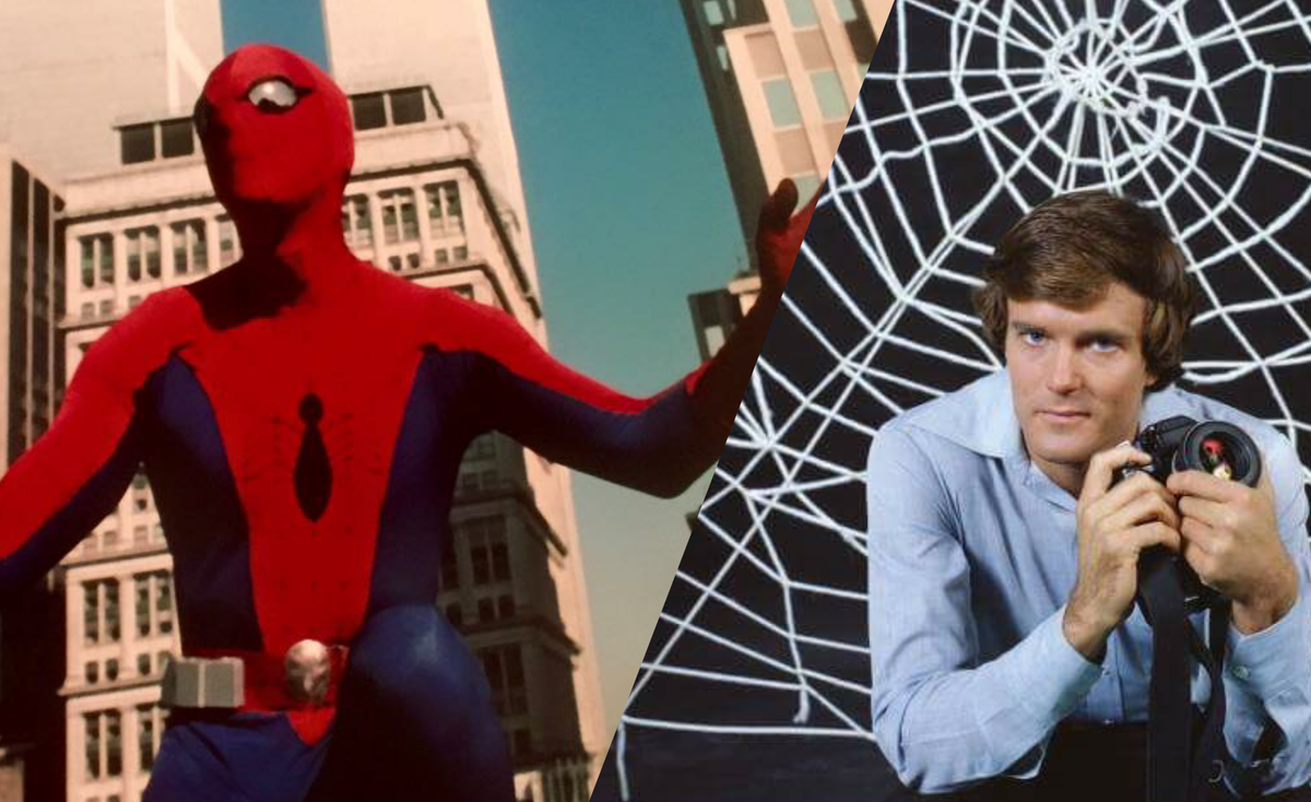 Кадр из фильма «Spider-Man» (1977) принадлежит Columbia Pictures и Marvel Entertainment. Используется исключительно в некоммерческих, исторических и культурно-аналитических целях. Озвучка, показанная в СССР, не является официальной версией — используется для иллюстрации феномена постсоветской кинокультуры.