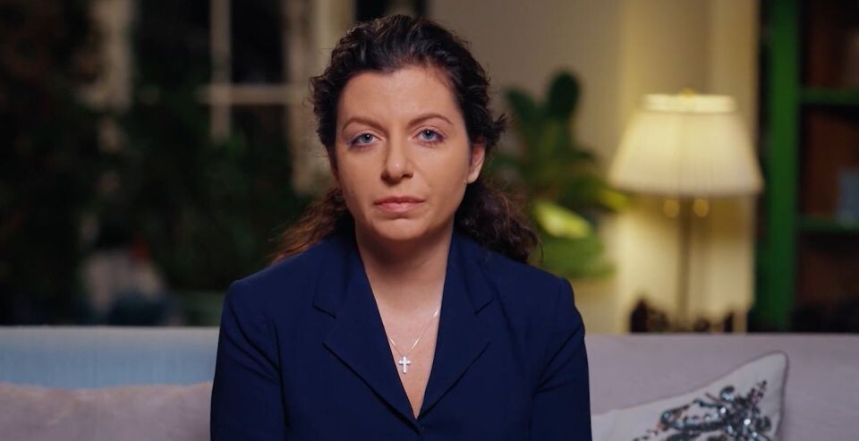    Маргарита Симоньян. Источник: кадр выпуска проекта "Ч. T. Д.", ntv.ru