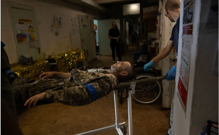    Сначала отнять, а потом вставить. На Украине с десантом США открыли центр протезирования конечностей