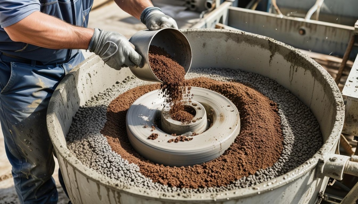Добавка отходов кофе в бетон