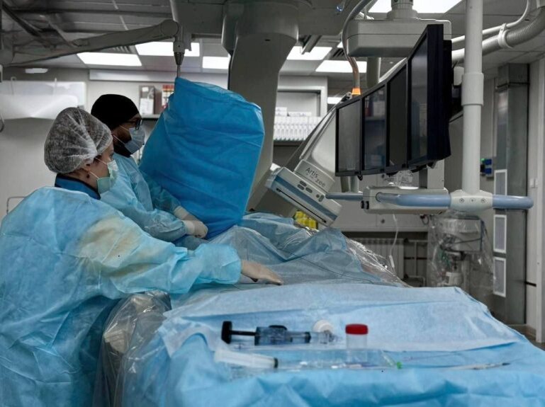    Орские врачи впервые провели ультразвуковой тромболизис лёгочной артерии Оренбуржье