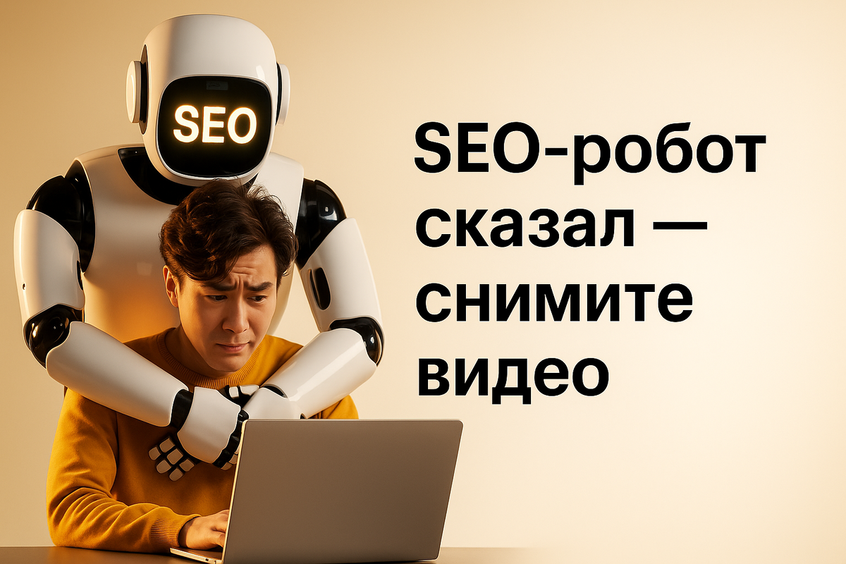 SEO иногда требует жертв. 🤖
Когда робот говорит «нужно видео про видеопроизводство», спорить бесполезно.
Мы просто сделали.
Lemonads — видео, сайты, брендинг и маркетинг, которые двигают бизнес вперёд.