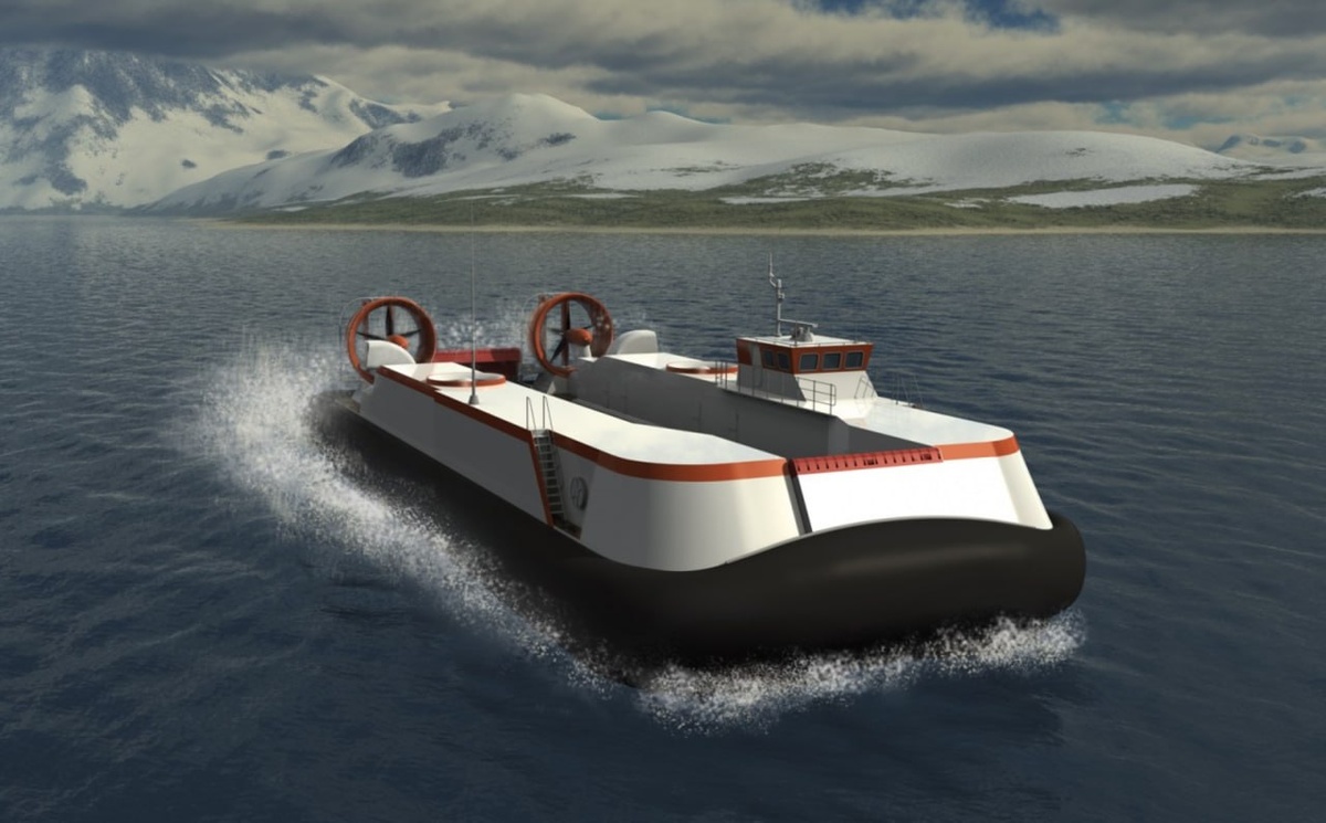 Линейку судов на воздушной подушке представили на форуме "Российский промышленник-2025" / Фото: "Объединенная судостроительная корпорация"  📷
