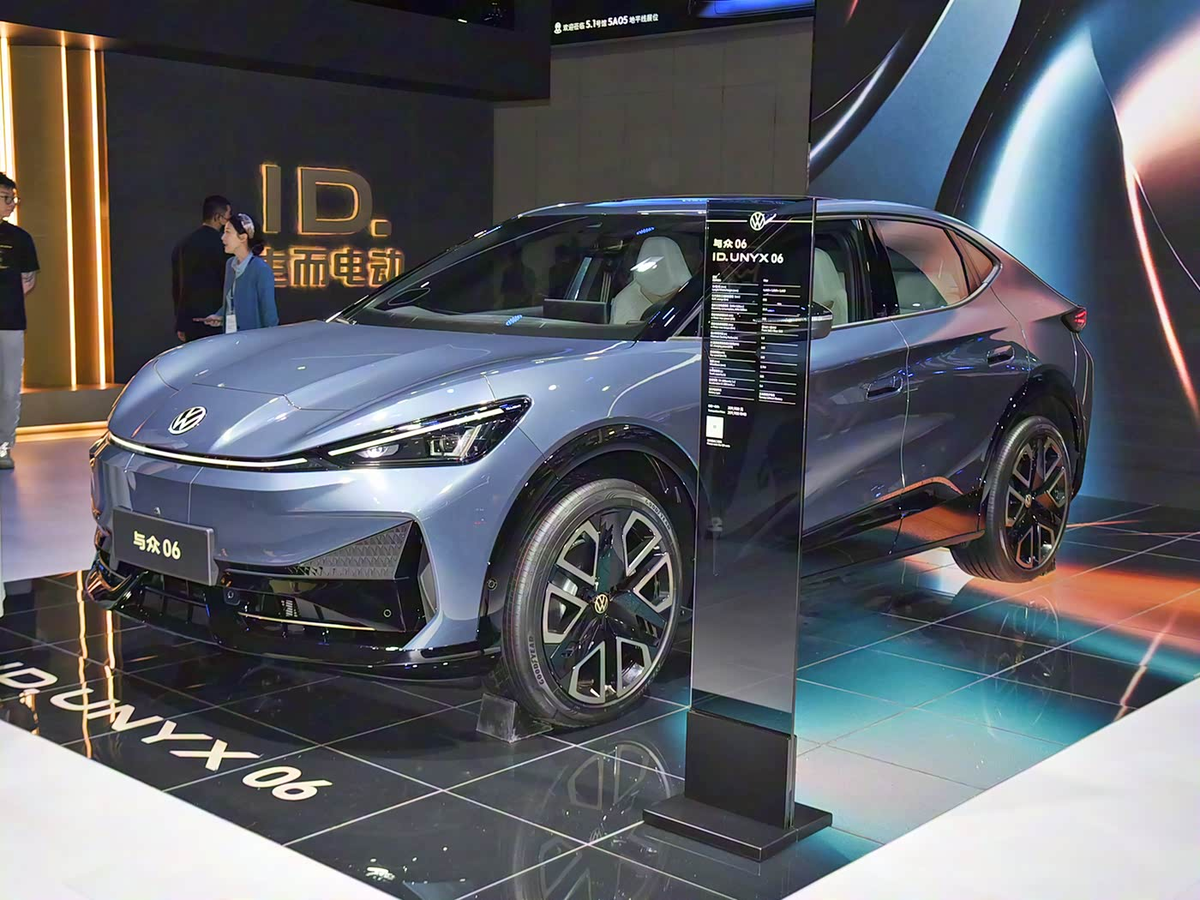 Презентация нового кроссовера VW ID.UNYX 06 для китайского рынка