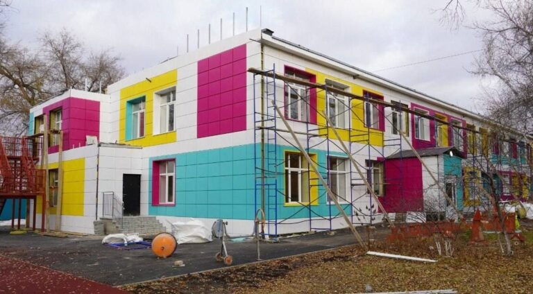    В Оренбурге завершают капремонт детсада, пустовавшего пять лет Оренбуржье