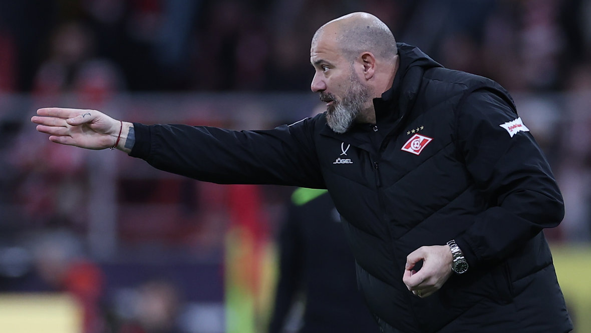    Главный тренер «Спартака» Деян Станкович.Александр Федоров