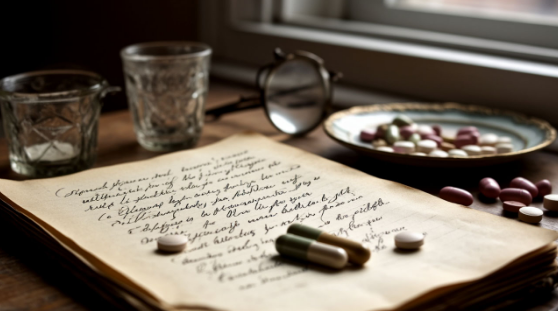 Потрепанная тетрадь