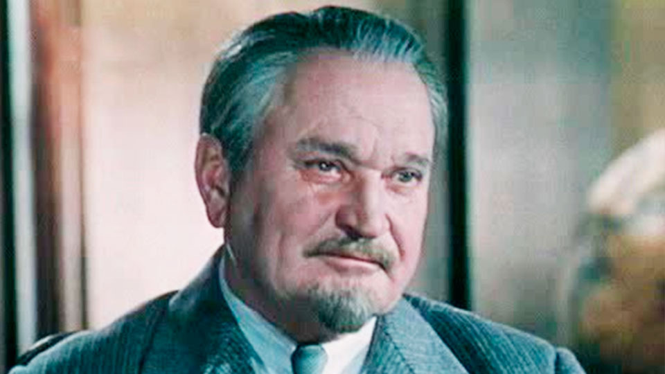 Николай Гриценко в фильме "Два капитана"