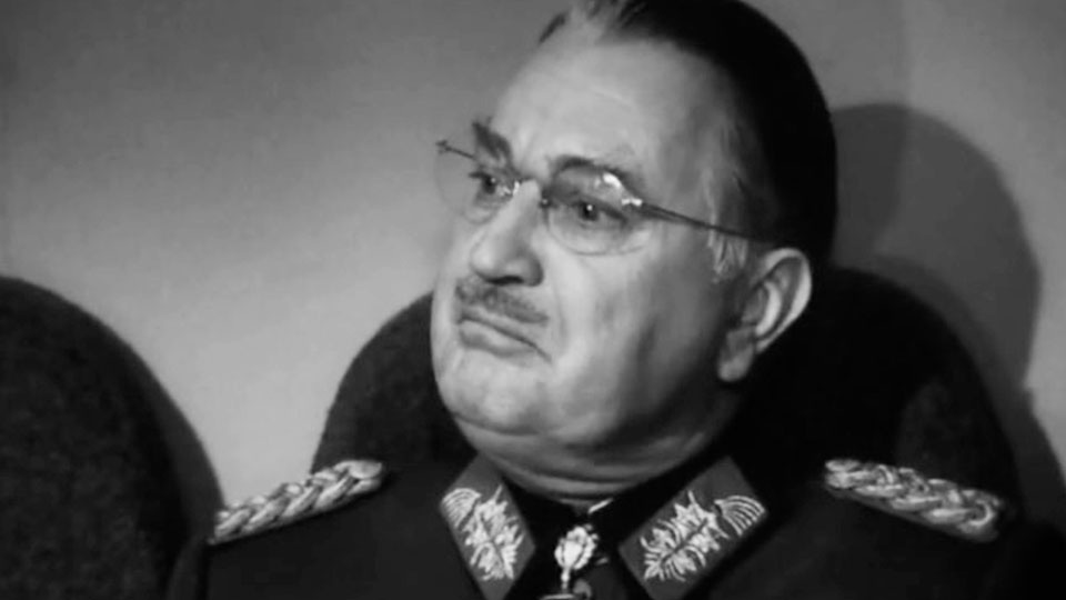 Николай Гриценко в фильме "Семнадцать мгновений вечны"