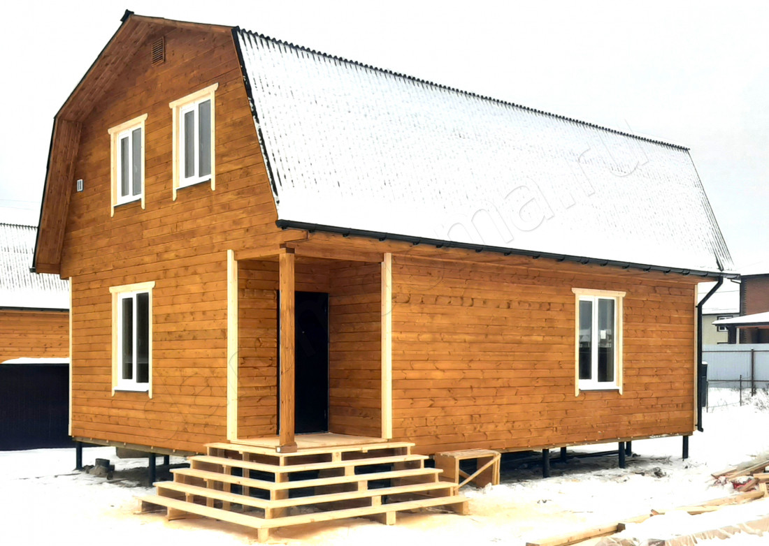 Каркасный дом в ДНП Раздолье