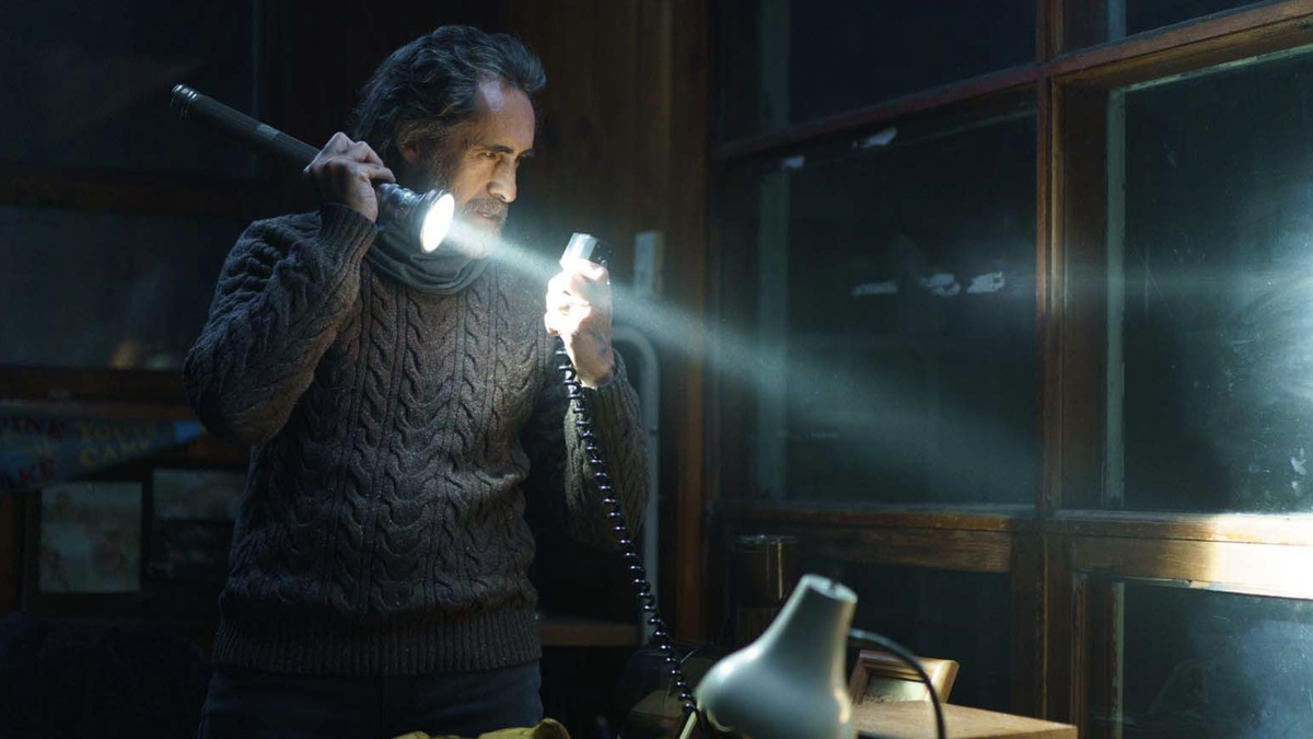 Кадр из фильма "Чёрный телефон 2"