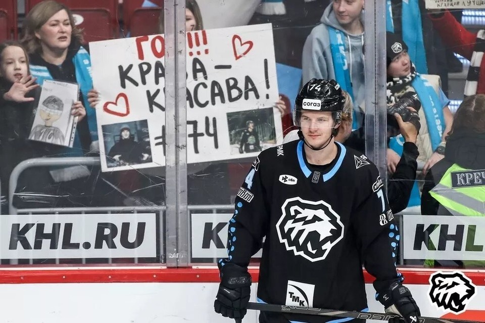    Виталий Кравцов провел в составе «Трактора» 8 сезонов. Фото ХК «Трактор»