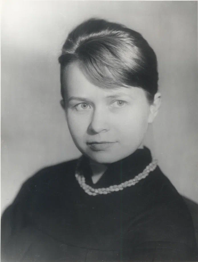 Пахмутова А.Н. (1929 г.р.) - композитор. 1960. Из фондов Музея музыки.