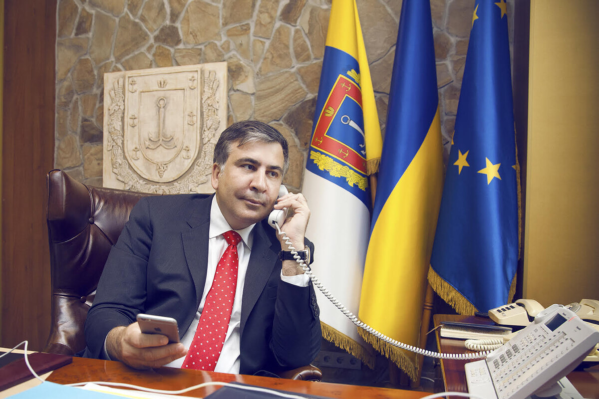 Украинский политик Михаил Саакашвили.