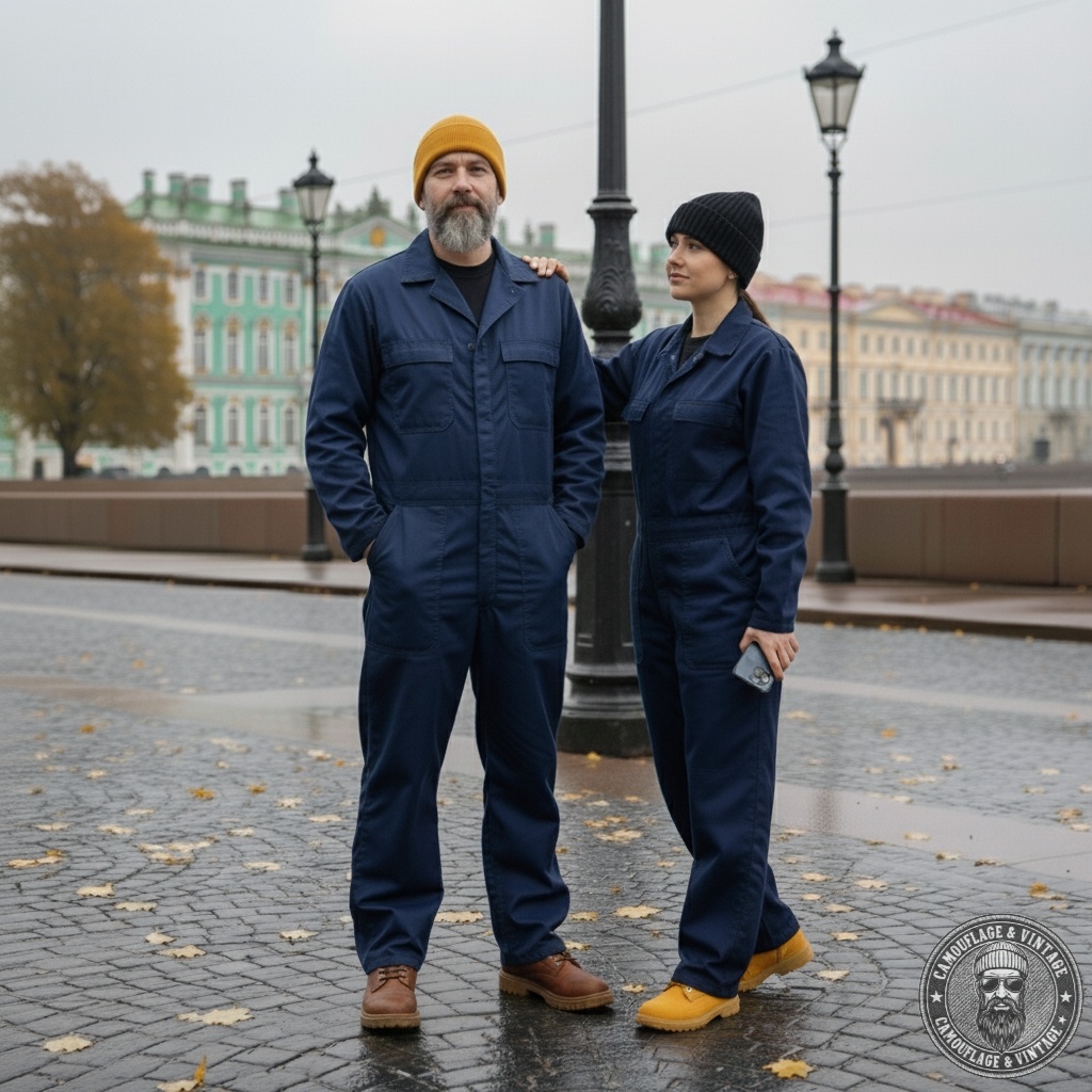 Комбинезон USA ARMY COVERALLS UTILITY NAVY BLUE 