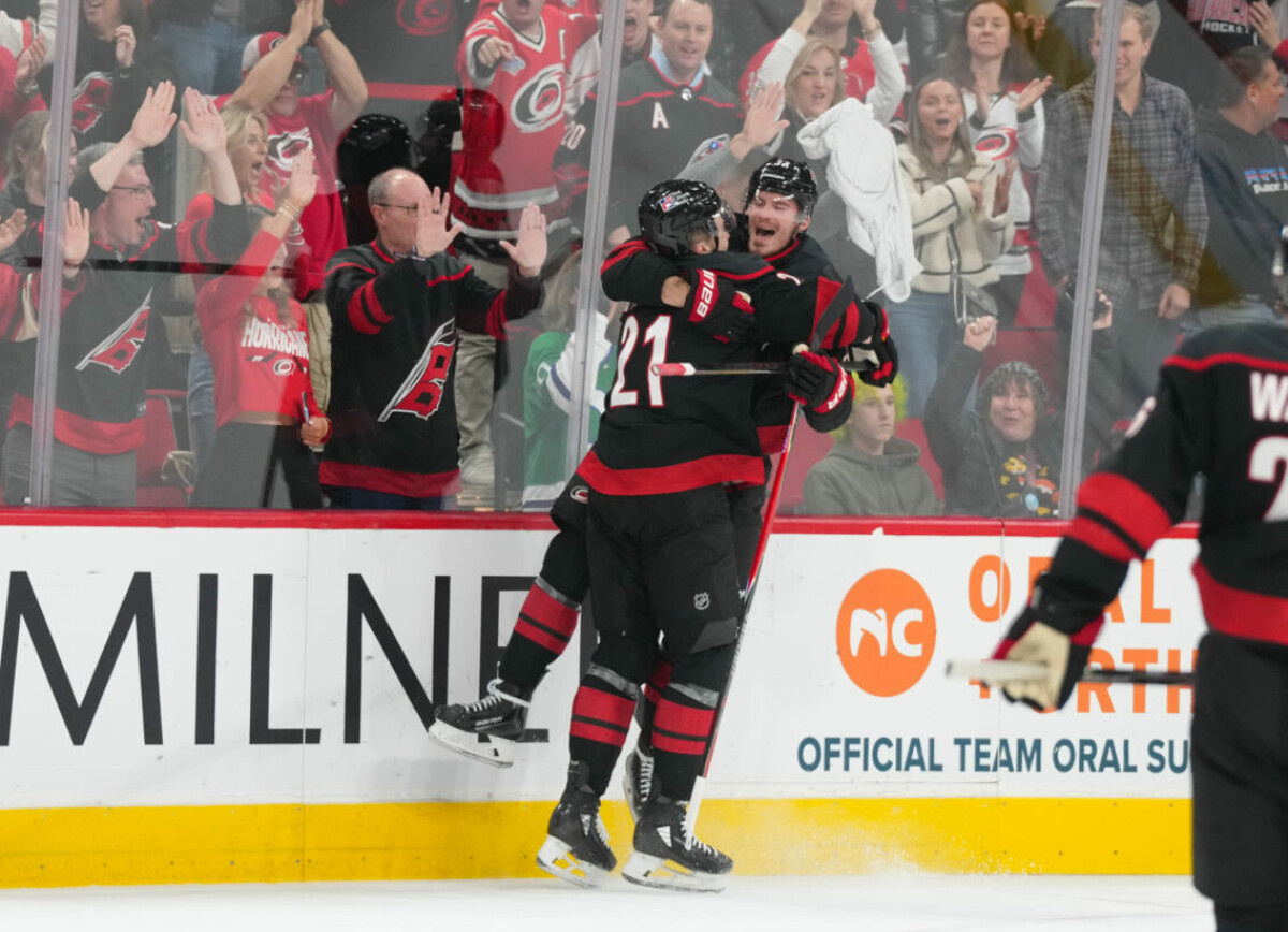     Фаны «Каролины» отреагировали на результативный перфоманс Свечникова и Никишина в матче с «Миннесотой»