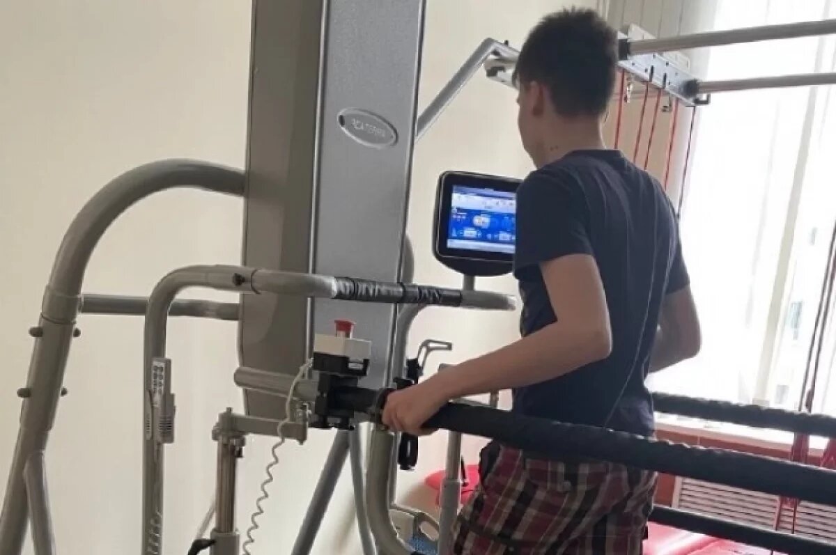    Липецкие реабилитологи вернули 6-летнему Сереже способность ходить