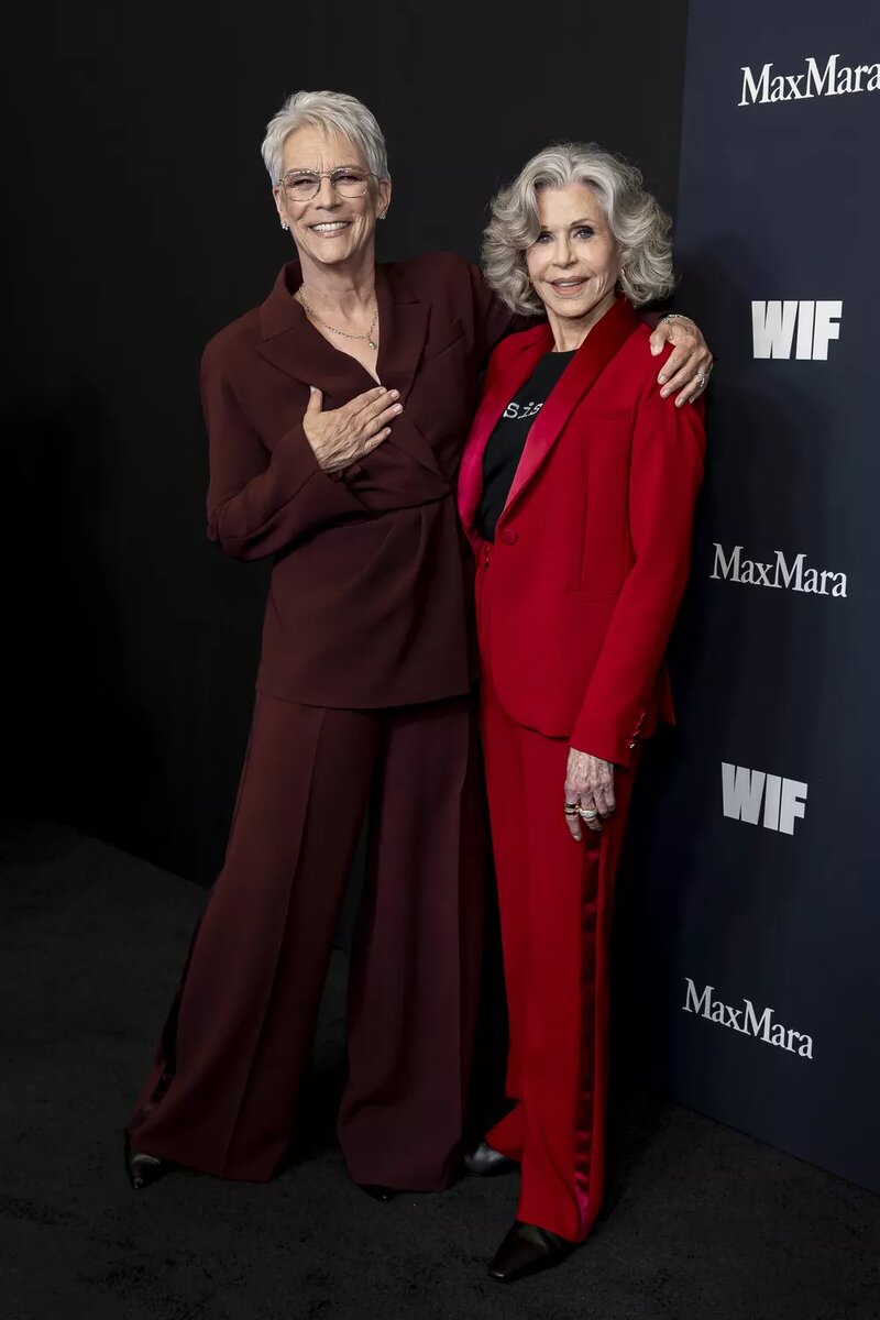 Джейми Ли Кертис и Джейн Фонда📷
