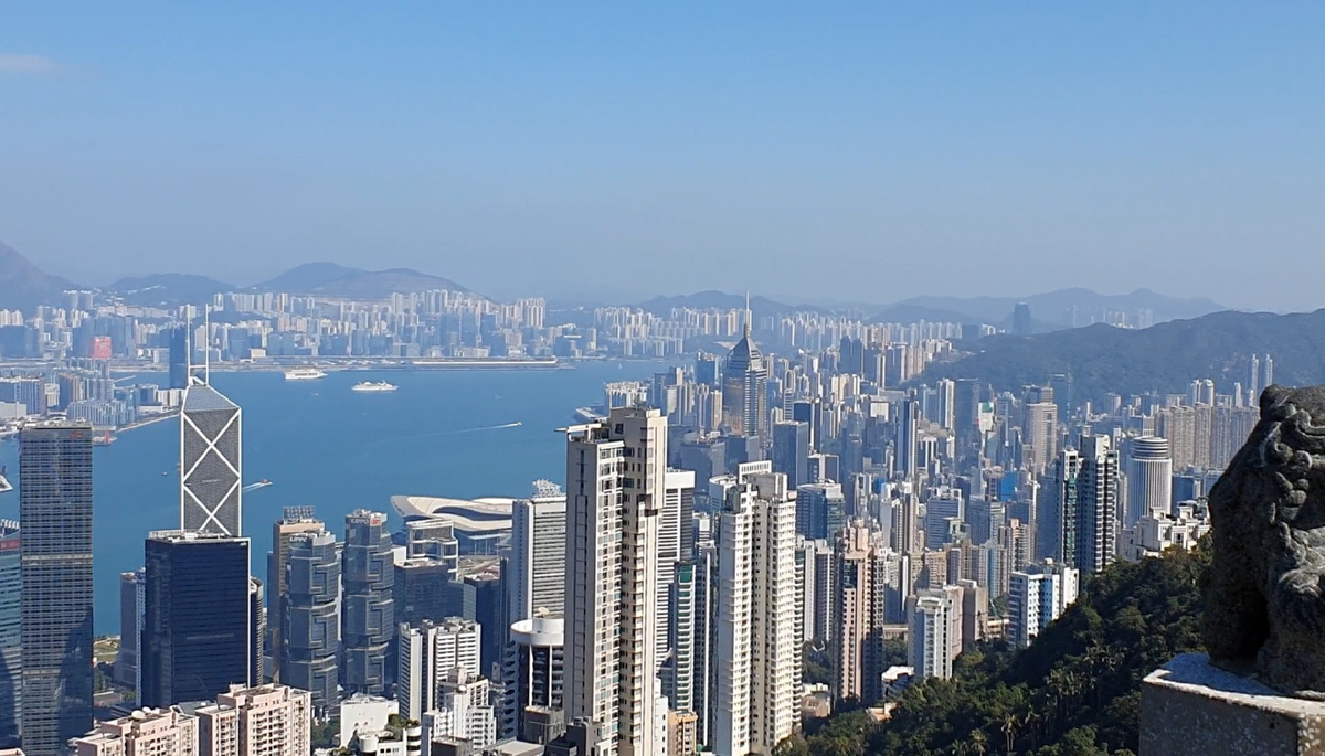 Гонконг с высоты