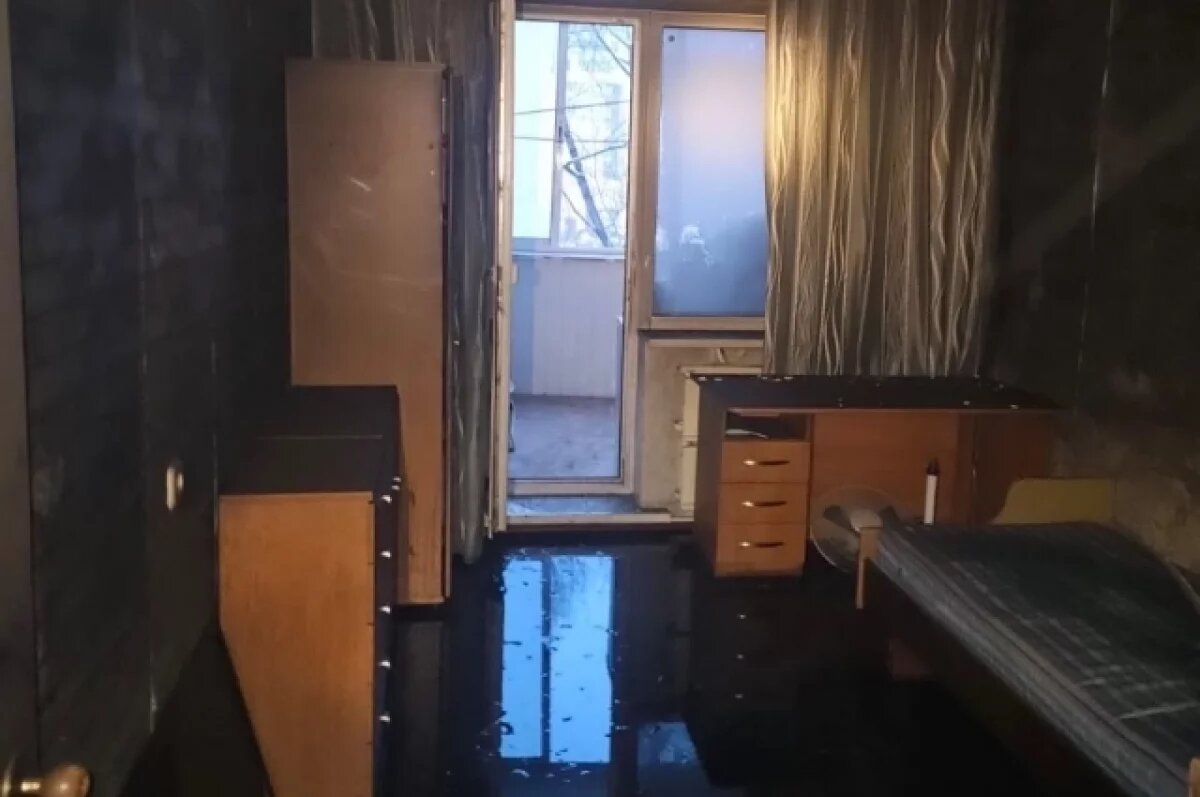    В Омске пенсионер устроил пожар в квартире из-за ссоры с женой