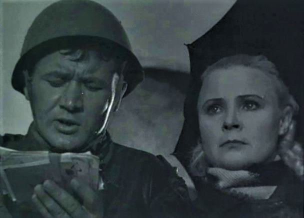 кадр из  фильма «Два бойца» режиссера Леонида Лукова