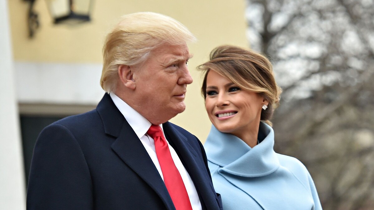 Дональд и Мелания Трамп