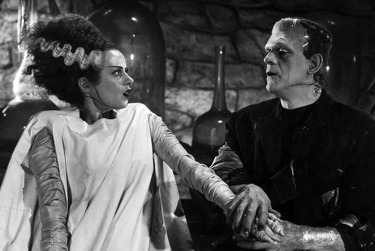 Кадр из фильма «Невеста Франкенштейна»
