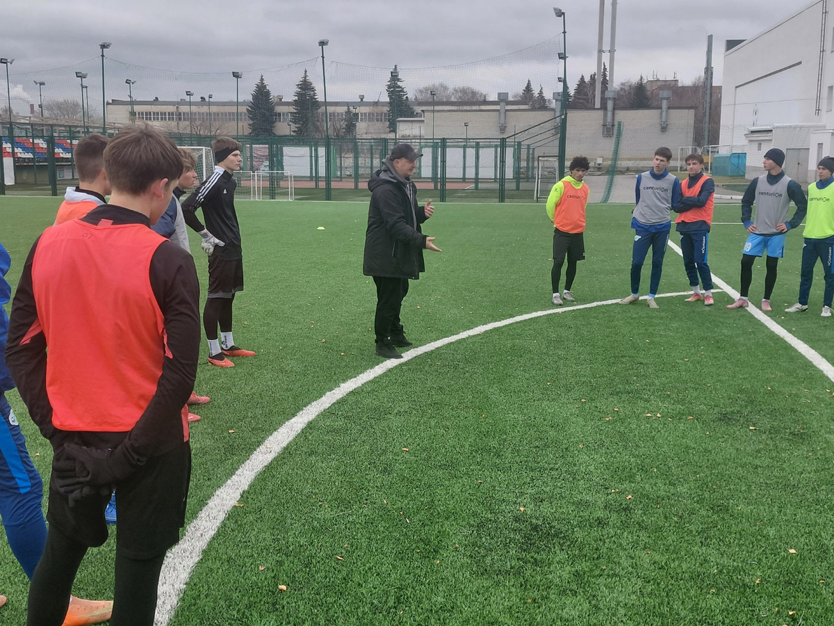 На вчерашней тренировке потенциальных игроков пензенского «Зенита»