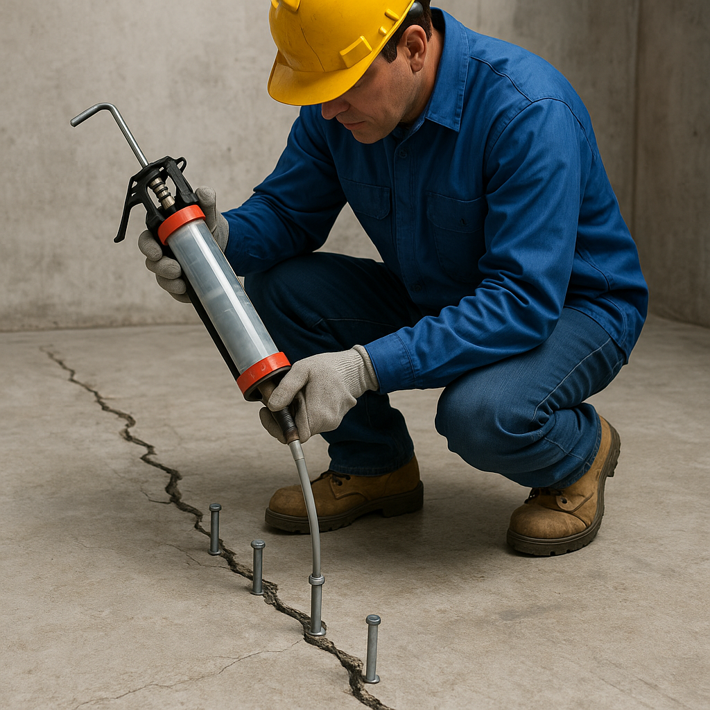 Идея инъекционного метода(изображение сгенерировано нейросетью, поэтому может содержать технические неточности)