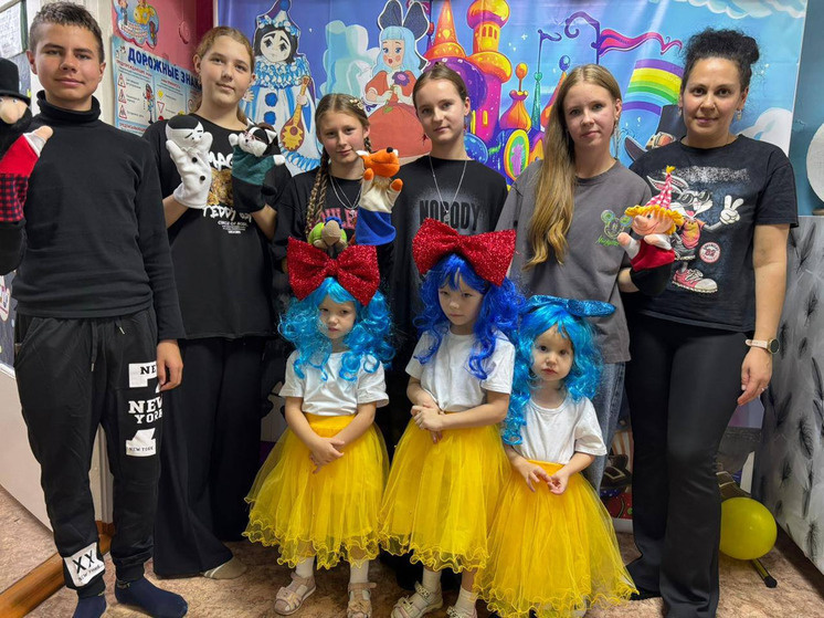     В детском саду ЕАО открылся кукольный театр «Золотой ключик» фото: пресс-служба фонда гражданских инициатив ЕАО