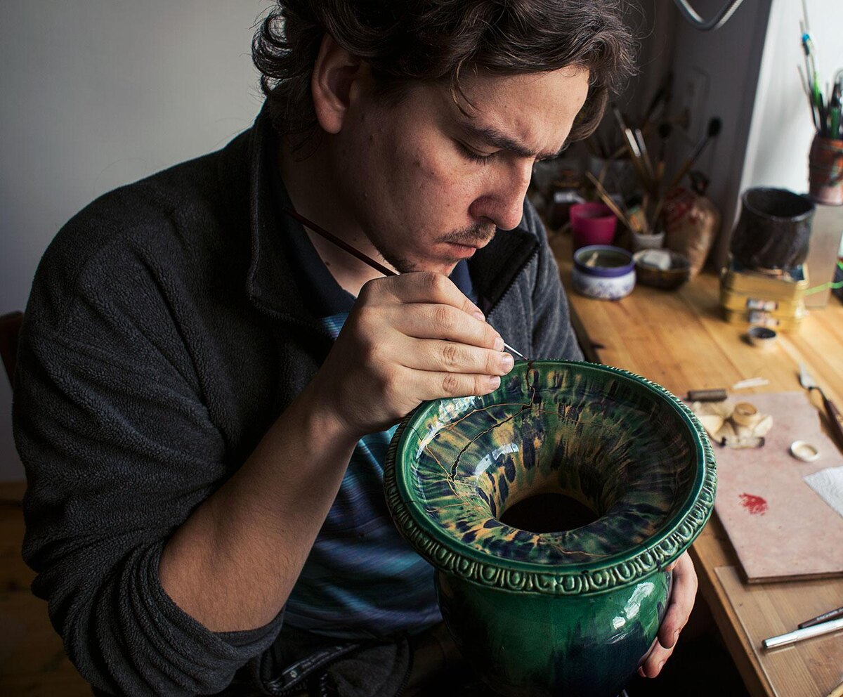 С покупки уруси у американца, живущего в Японии, и попытки склеить любимый чахай и началось мое увлечение