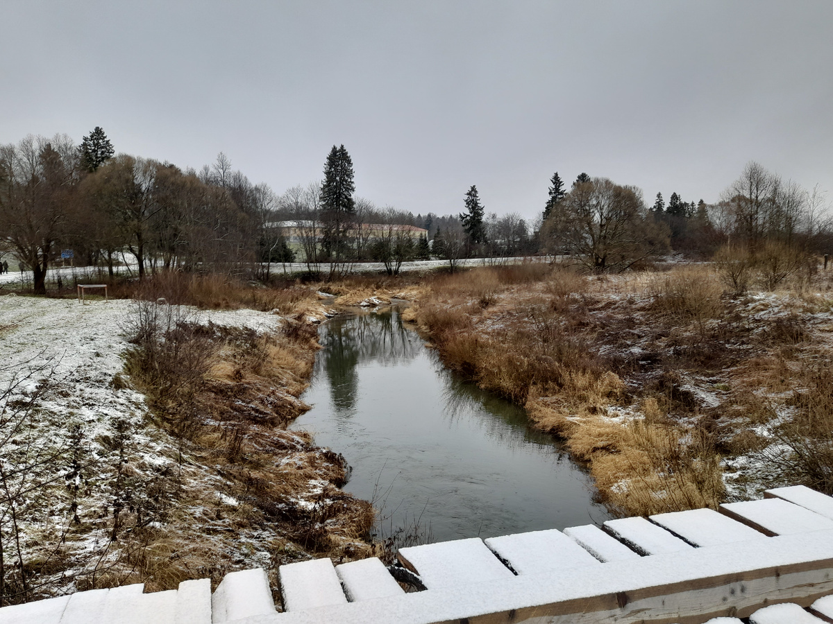 Вид с мостика на р.Шошу