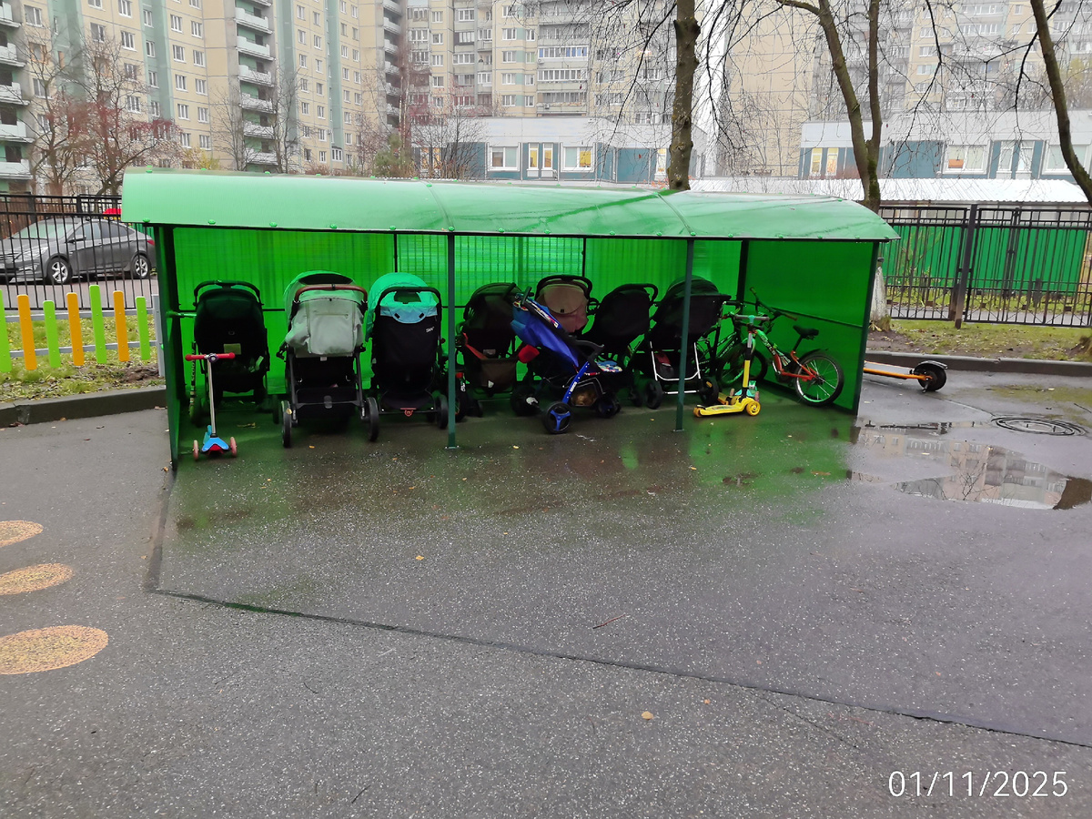 Колясок с каждым годом в садике всё больше. Всё больше детей, которые идут в сад в 1,5 года