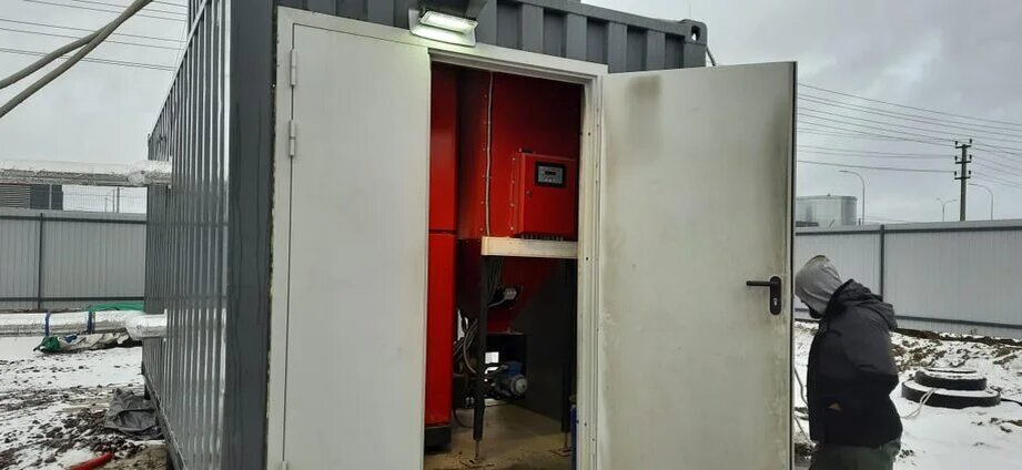 Модульная пеллетная котельная на заказ