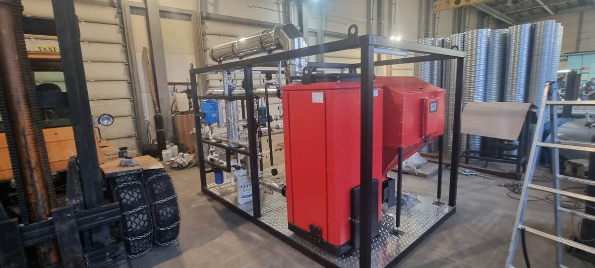 Ротекс 300 кВт - пример использования карткаса