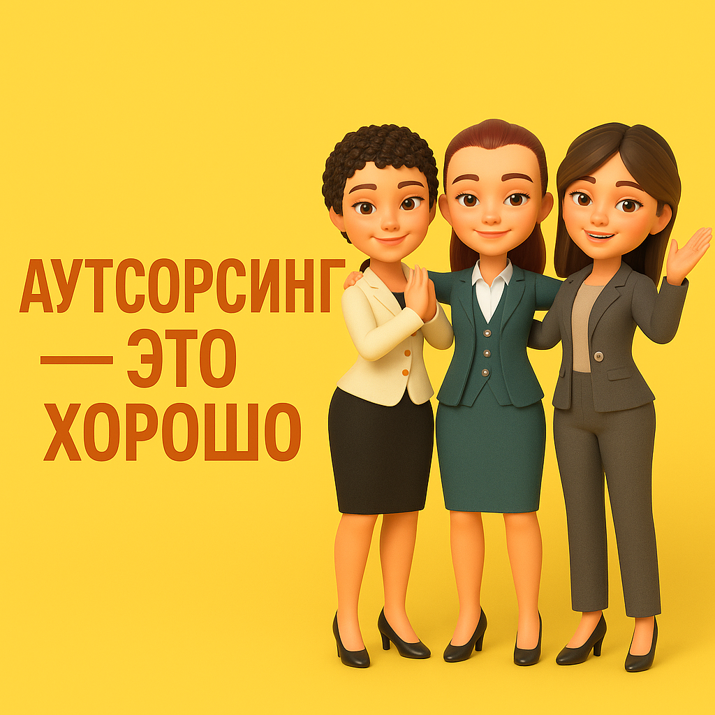 Аутсорсинг — это передача части функций, операций или бизнес-процессов компании внешним подрядчикам. 