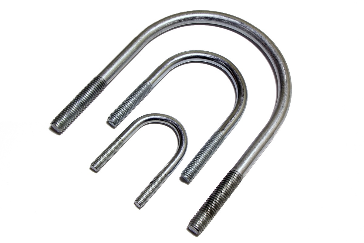 Оцинкованная U образная скоба