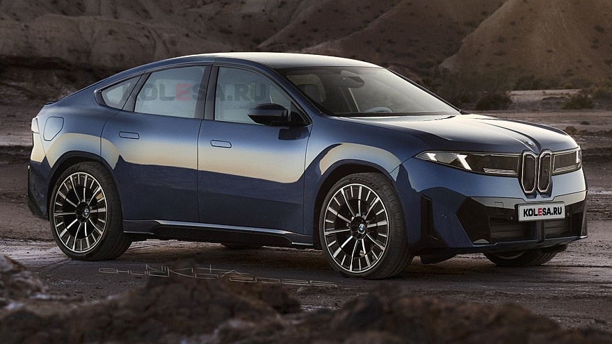    Рендер нового BMW iX4