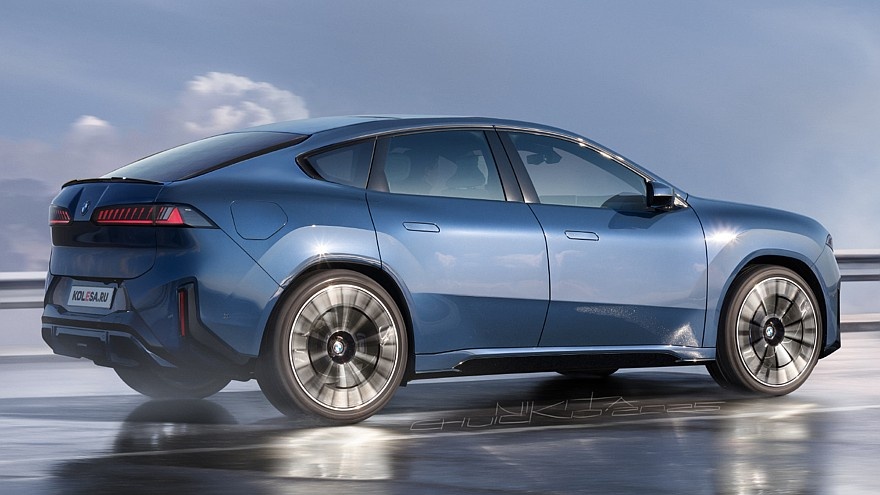    Рендер нового BMW iX4