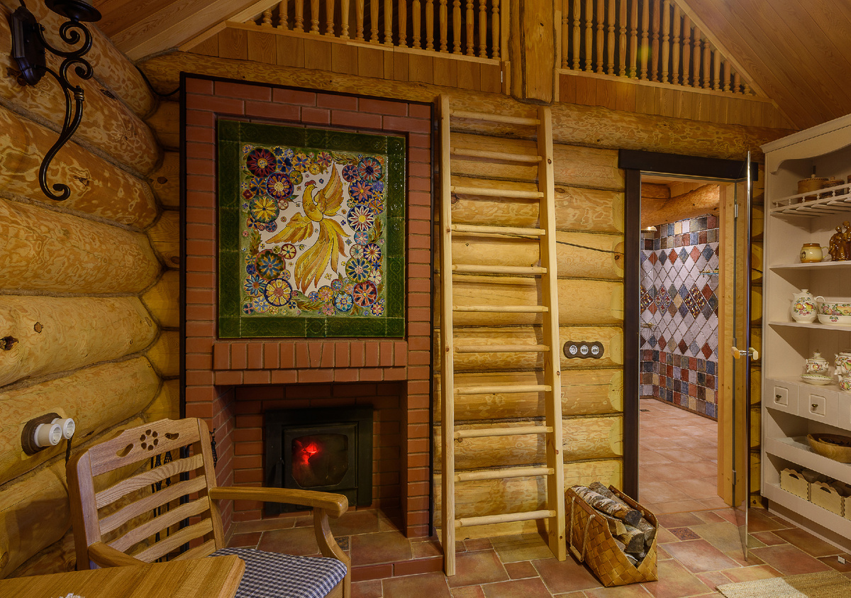 баня в русском стиле
