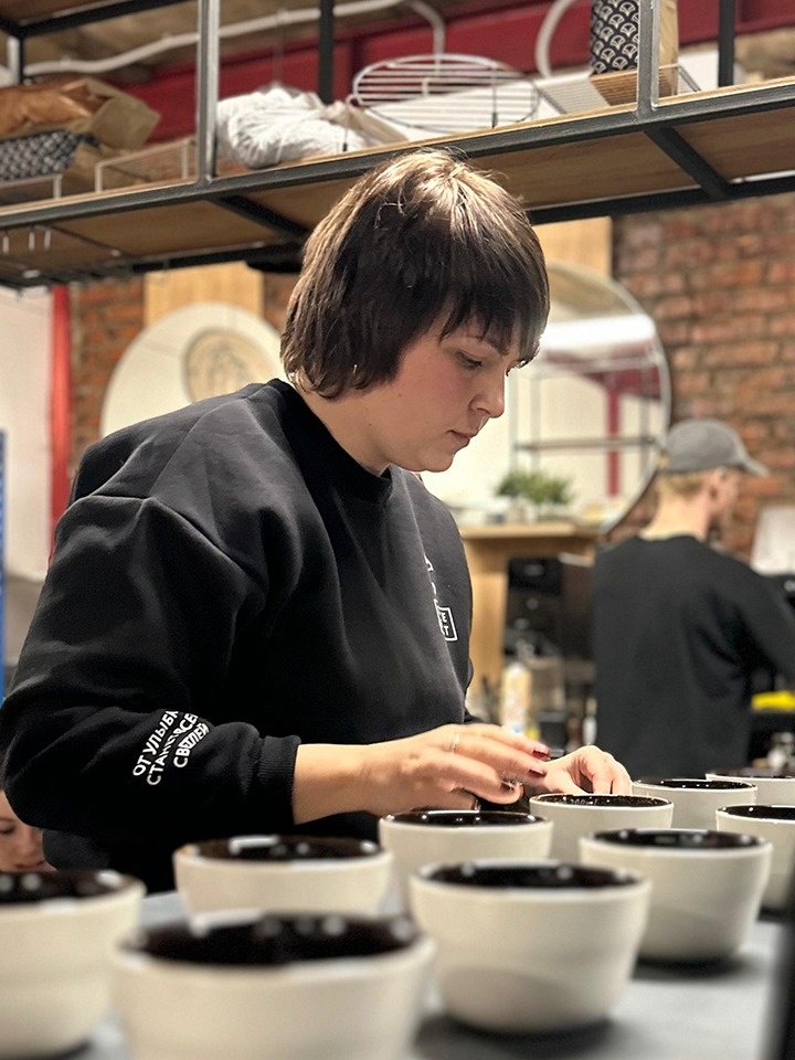 Технолог CofeFest Виталия Чеканова